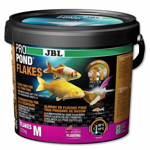 JBL ProPond Flakes Flockenfutter für Teichfische 720g