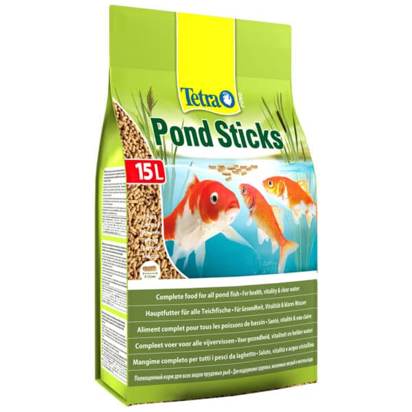 Tetra Pond Sticks Teichfischfutter 15l