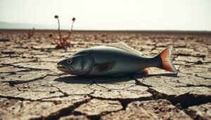 wie lange können fische ohne wasser überleben