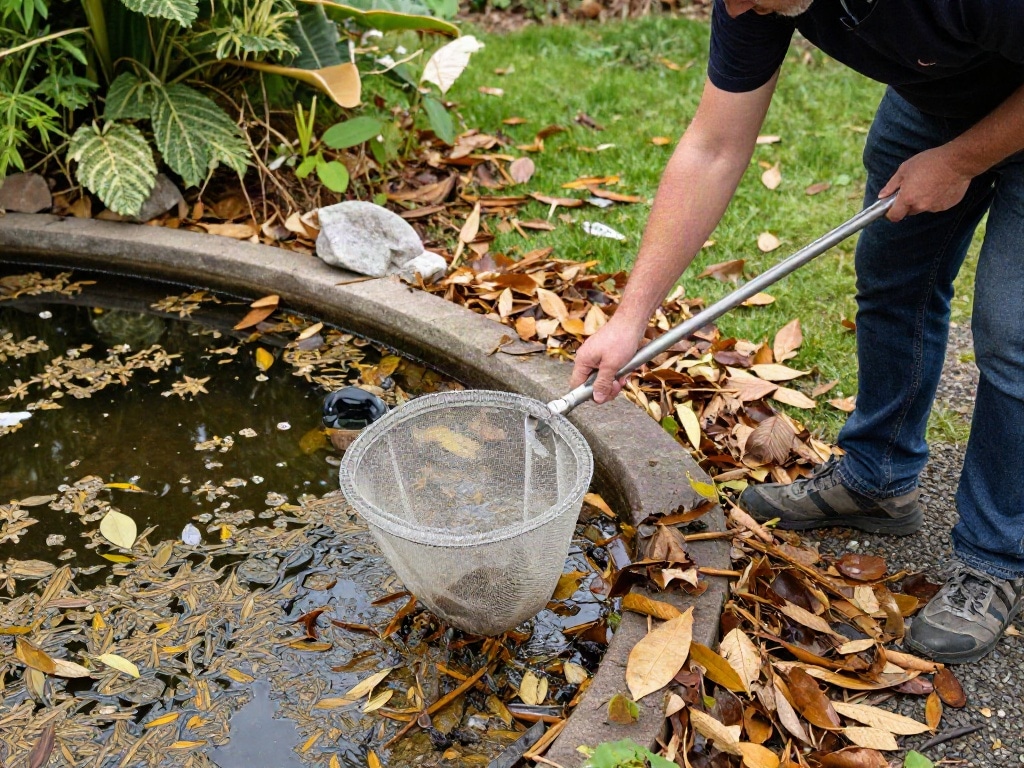 Algen im Gartenteich
