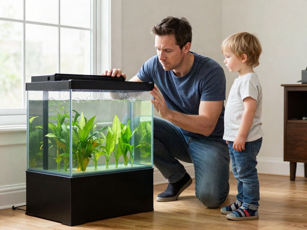 Aquarium kindersicher