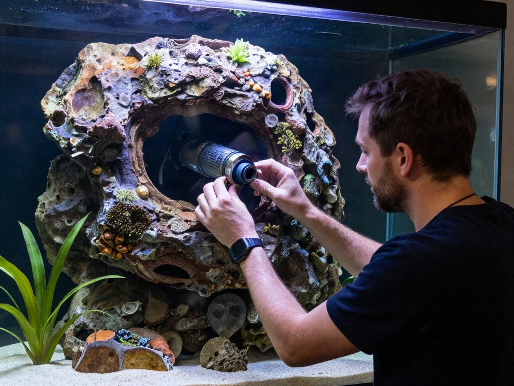 Aquarium Rückwand