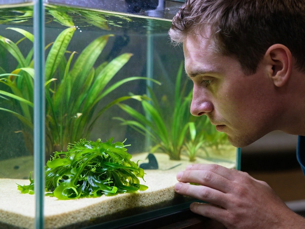 Grünalgen Aquarium