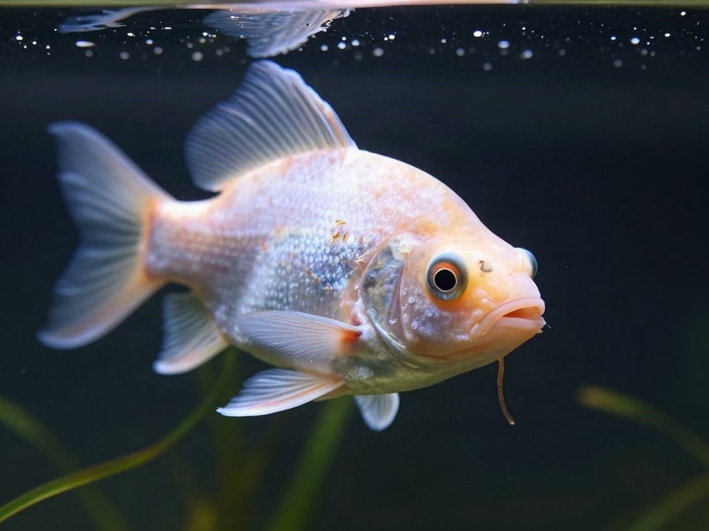 Kiemenwürmer Fische