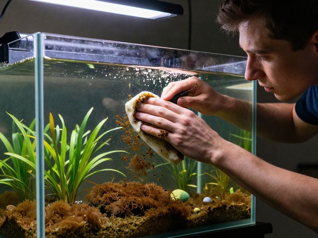 Kieselalgen Aquarium