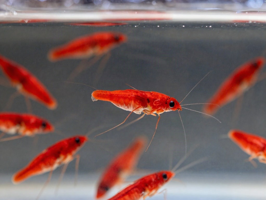 Mückenlarven Fischfutter