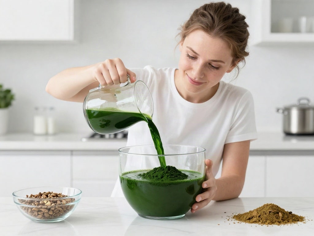 Spirulina Fischfutter