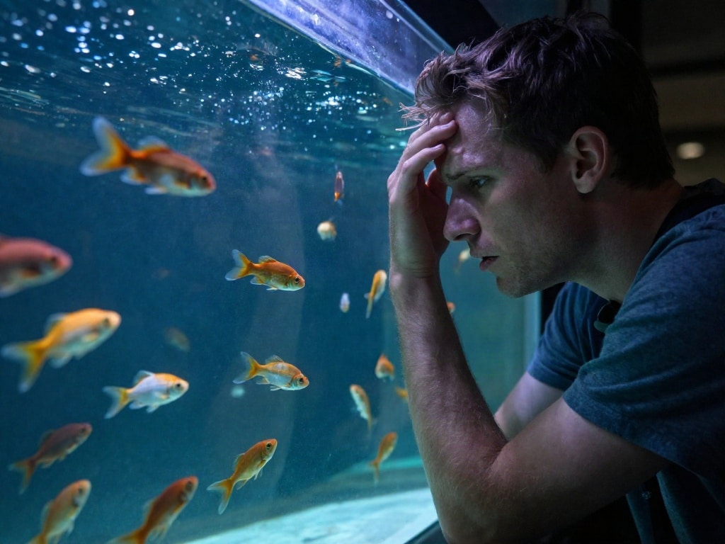 Aquarium Überbesatz